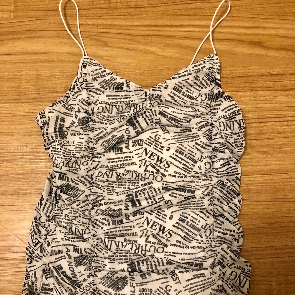 Almost famous cute tight fit tank top